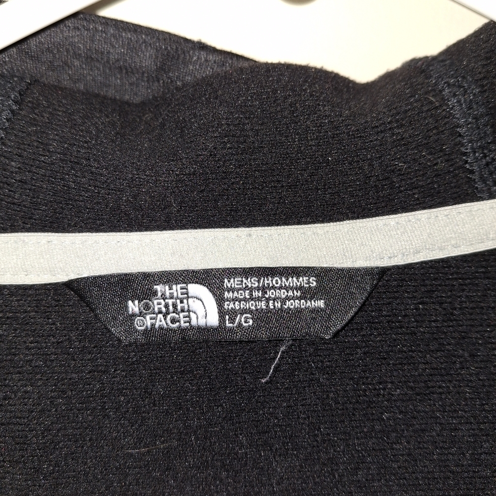 The North Face Black Jacket with Red Accents - Picture 4 of 5